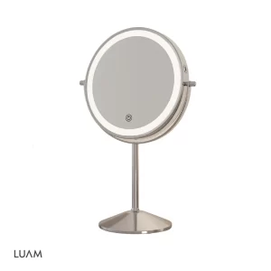 Espejo de mesa redondo LED